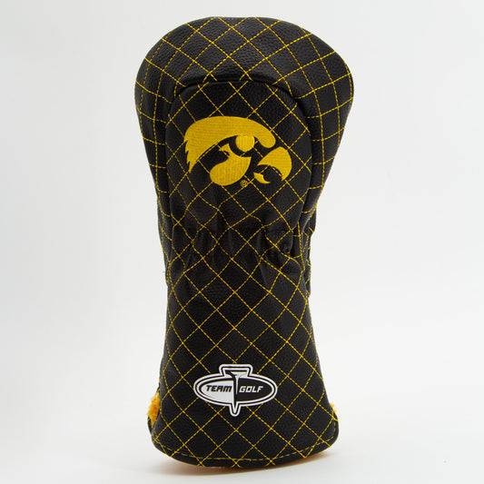 Team Golf Iowa DR/FW Quilted Headcovers