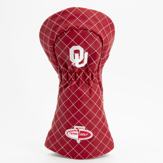 Team Golf Oklahoma DR/FW Quilted Headcovers