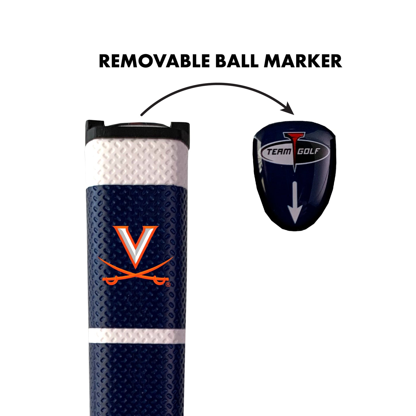 Team Golf Virginia Putter Grips