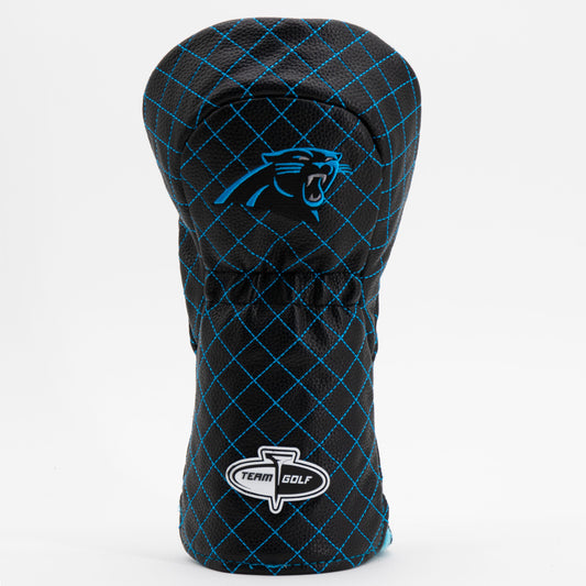 Team Golf Carolina Panthers DR/FW Quilted Headcovers