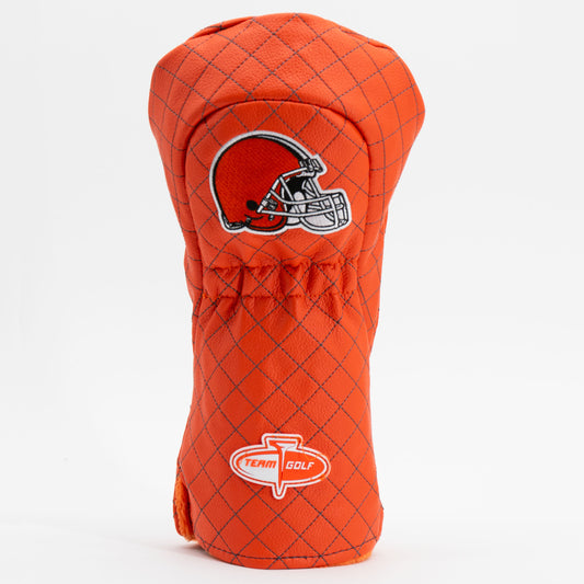 Team Golf Cleveland Browns DR/FW Quilted Headcovers