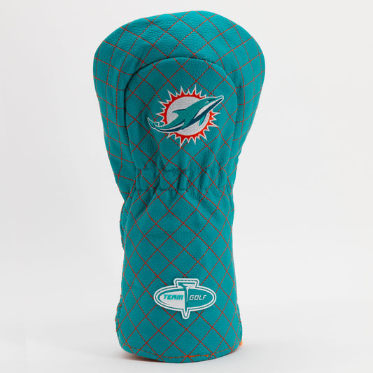 Team Golf Miami Dolphins DR/FW Quilted Headcovers