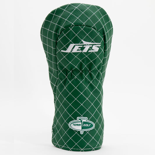 Team Golf New York Jets DR/FW Quilted Headcovers