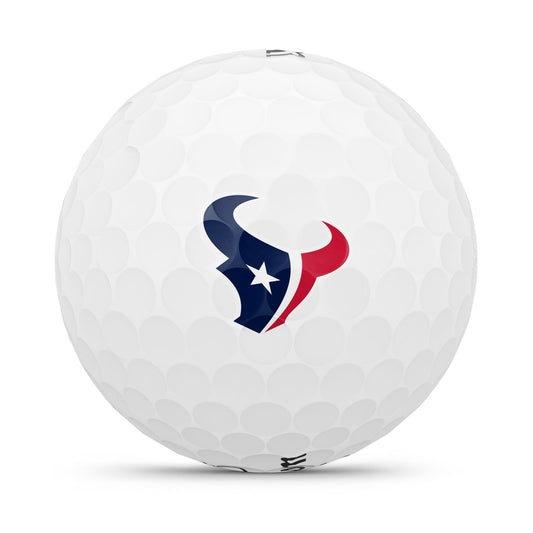 Houston Texans WILSON 2025 Duo Soft NFL Golf Balls