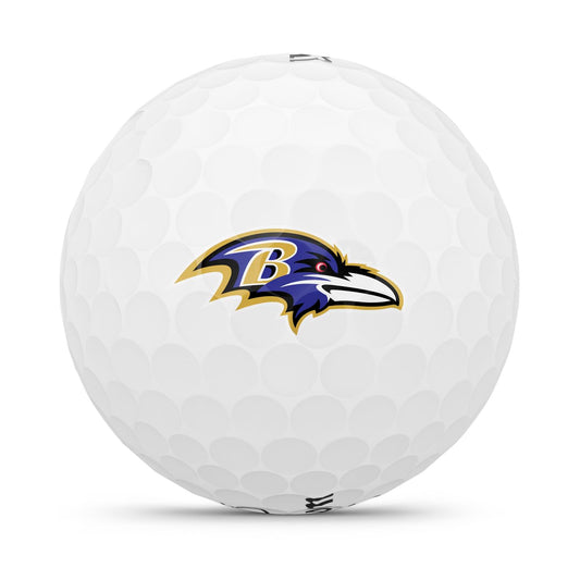 Baltimore Ravens WILSON 2025 Duo Soft NFL Golf Balls
