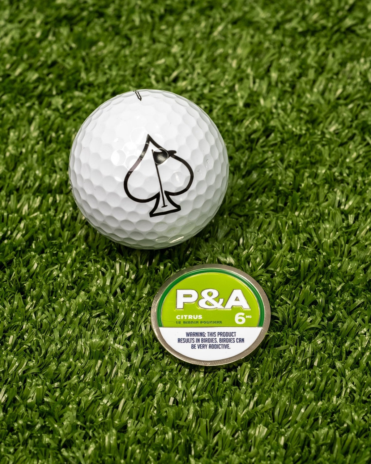 6 Milly - Citrus Ball Marker - Pins and Aces