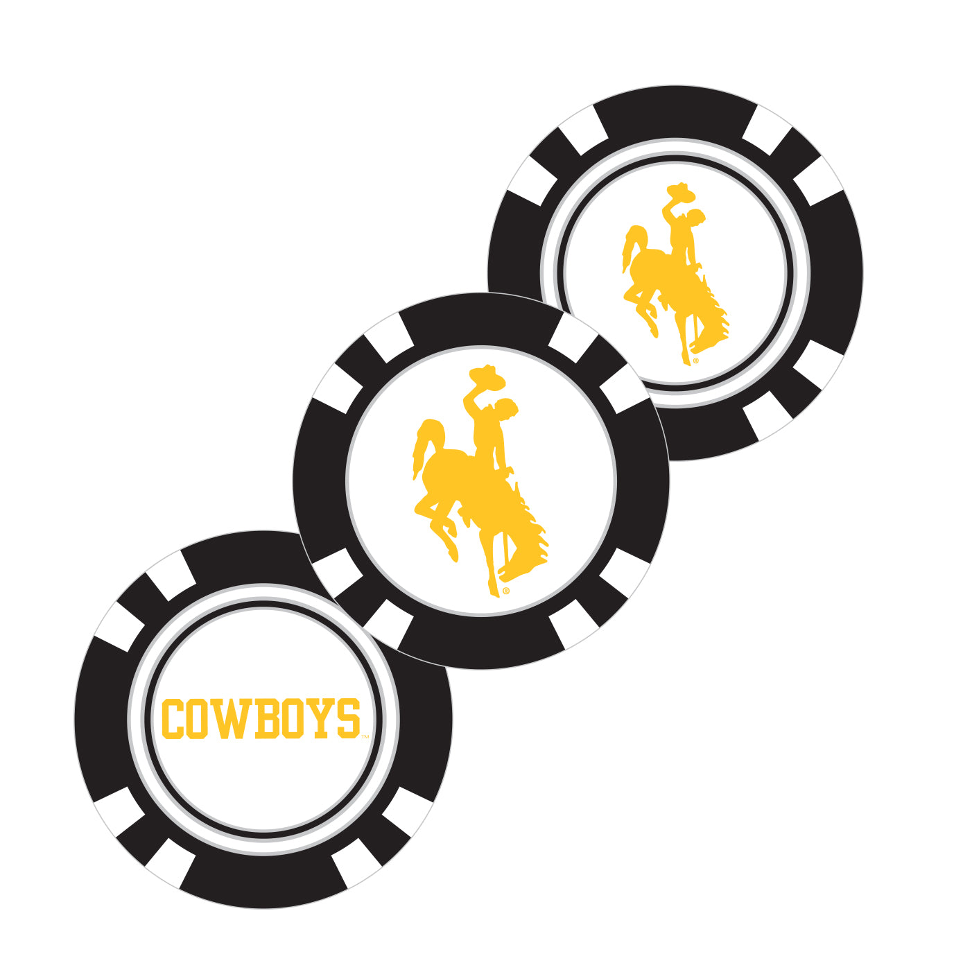 Team Golf Wyoming Ball Markers