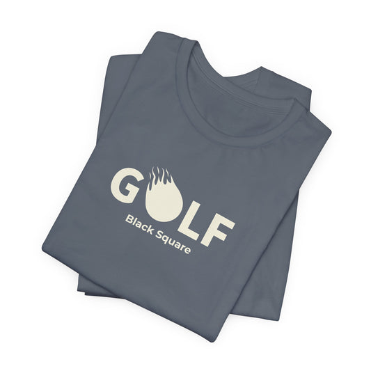 Black Square Golf Fire T