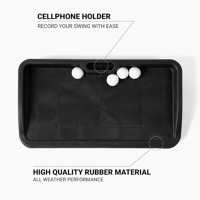 SkyTrak Molded Rubber Tray for Golf Balls