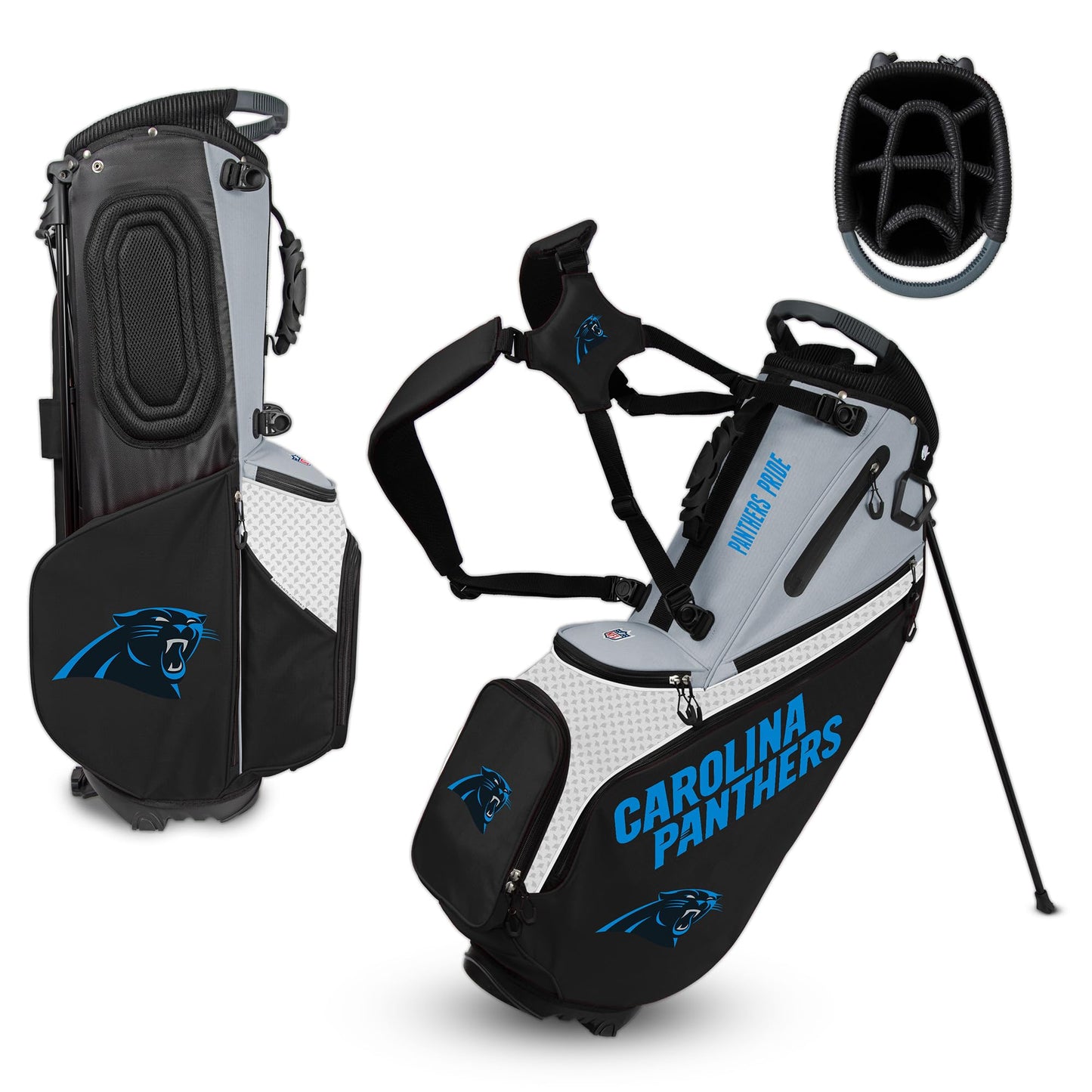 Carolina Panthers Back Nine Stand Bag |Team Effort