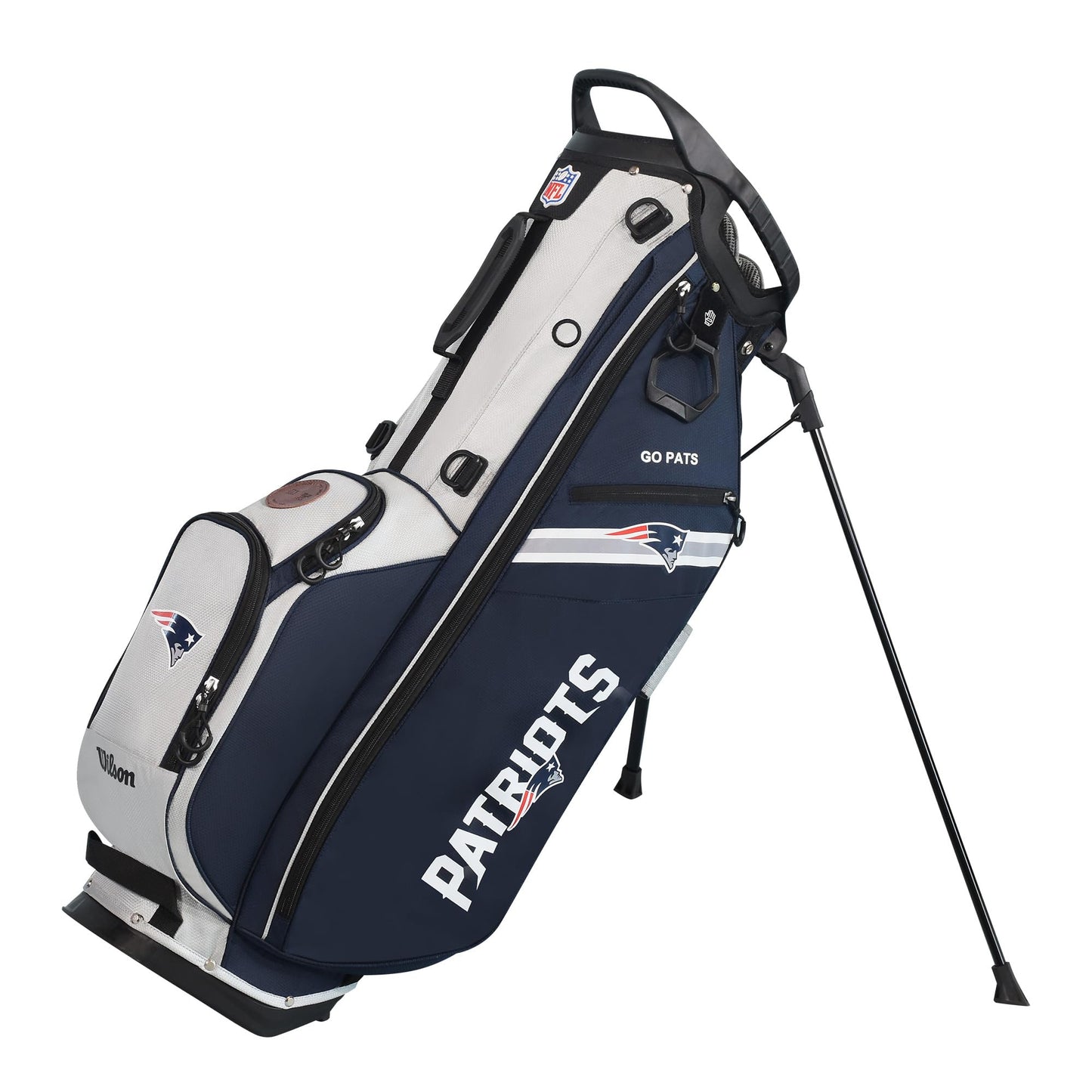 New England Patriots Golf Stand Bags | Wilson