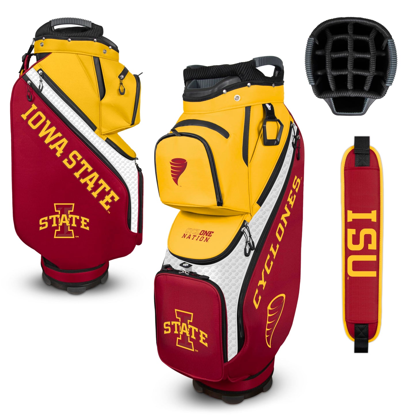 Iowa State Clubhouse Cooler Cart Bag NCAA |Team Effort
