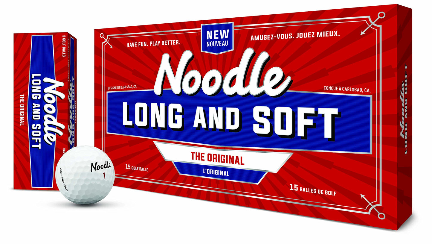 TaylorMade 2018 Noodle Long & Soft Golf Balls