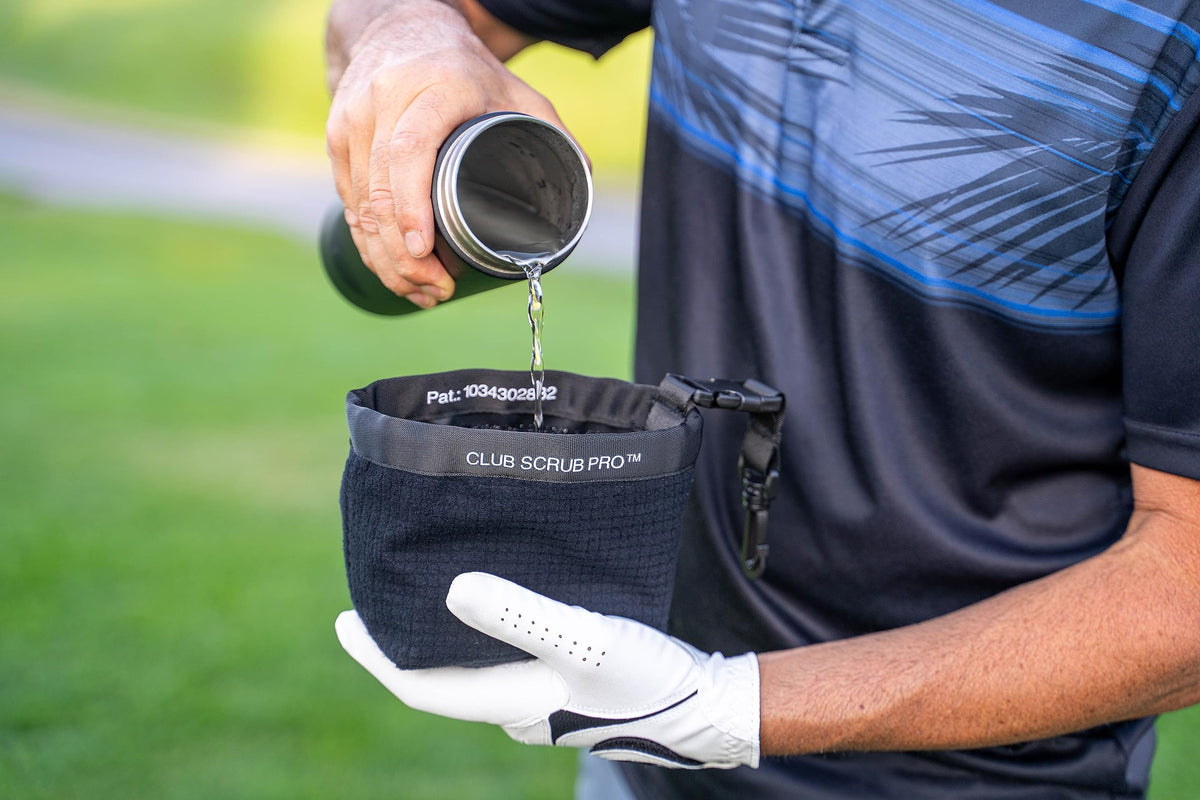Golf Club and Golf Ball Cleaning Bag