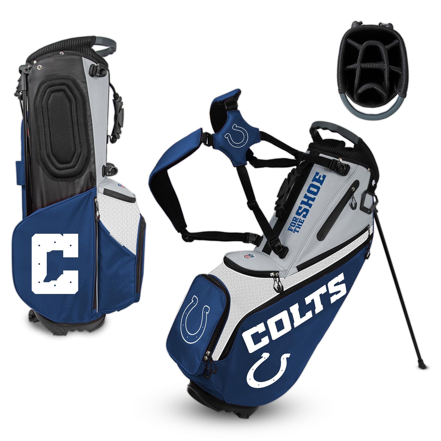 Indianapolis Colts Back Nine Stand Bag |Team Effort