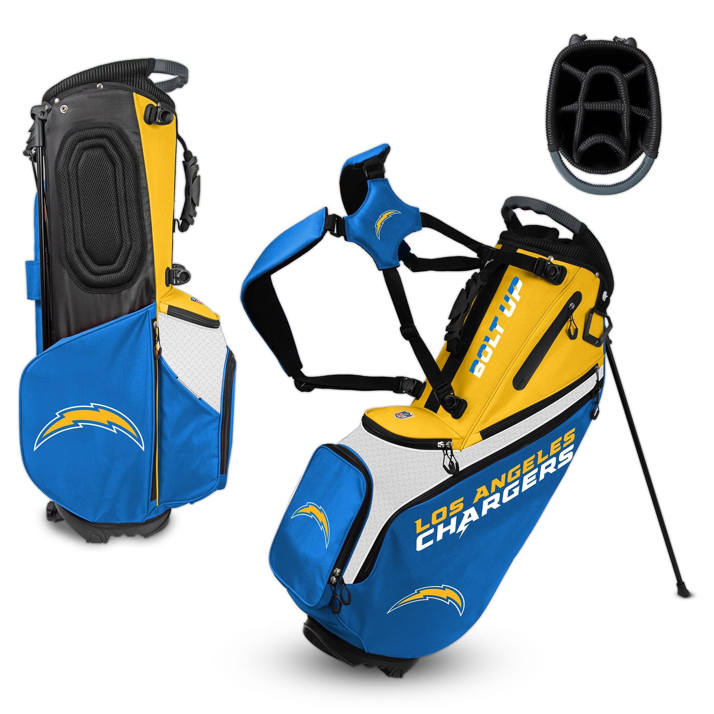 Los Angeles Chargers Back Nine Stand Bag |Team Effort