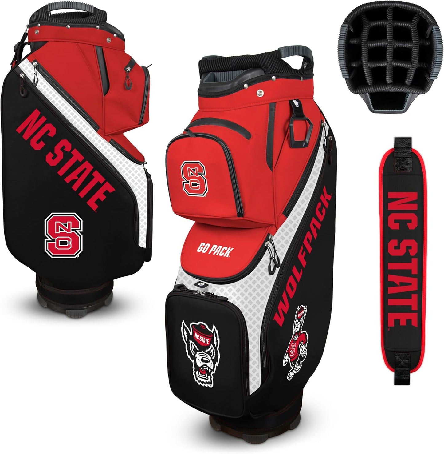 North Carolina State Clubhouse Cooler Cart Bag NCAA |Team Effort