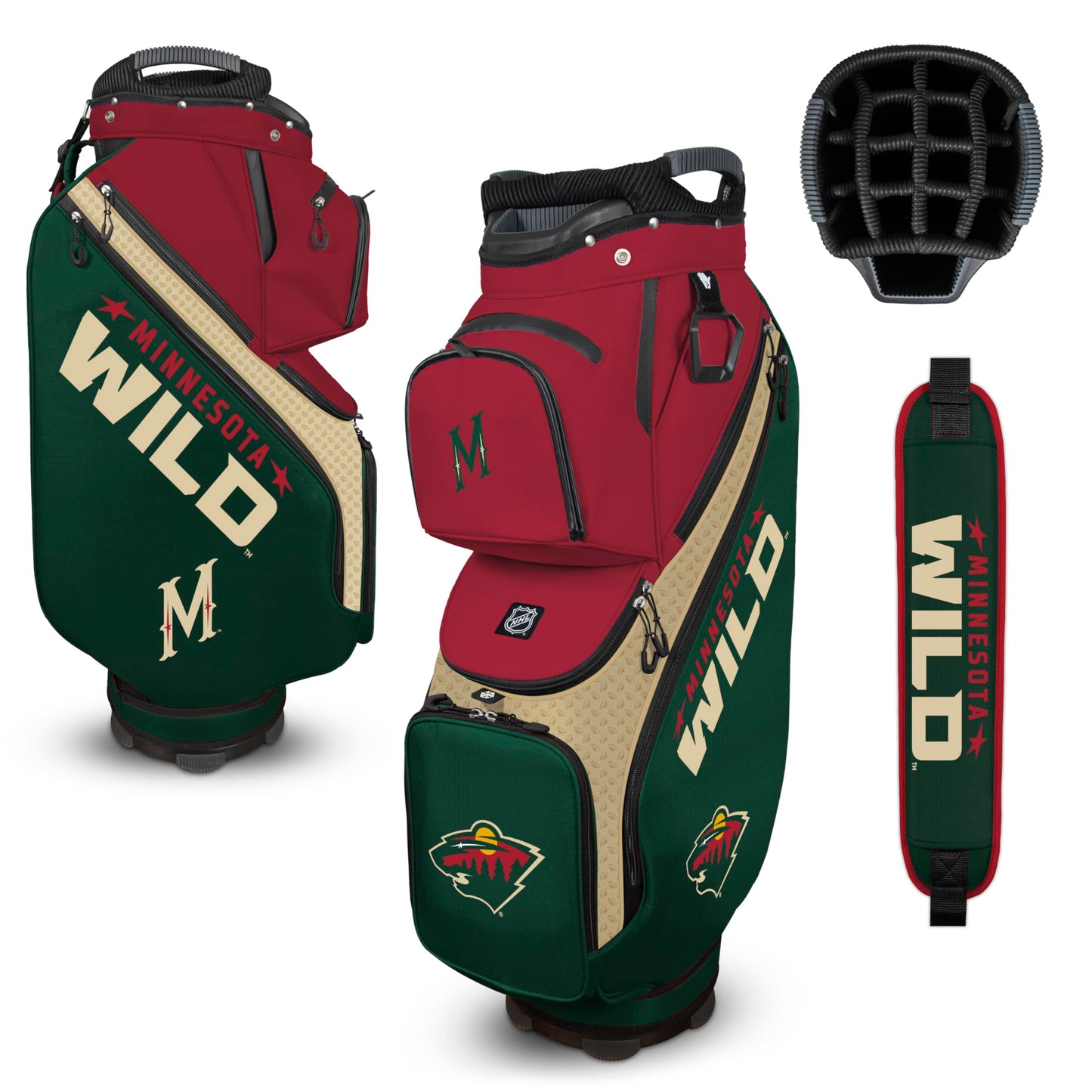 Minnesota Wild Clubhouse Cooler Cart Bag NHL |Team Effort