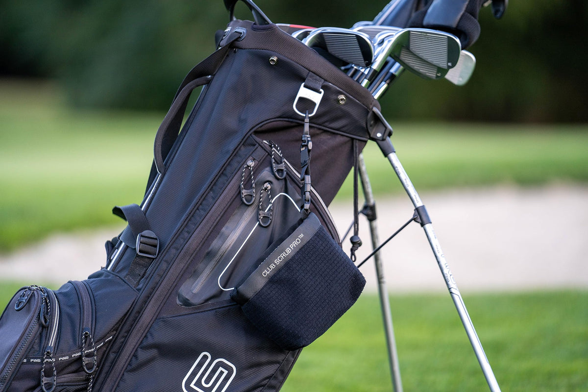 Golf Club and Golf Ball Cleaning Bag