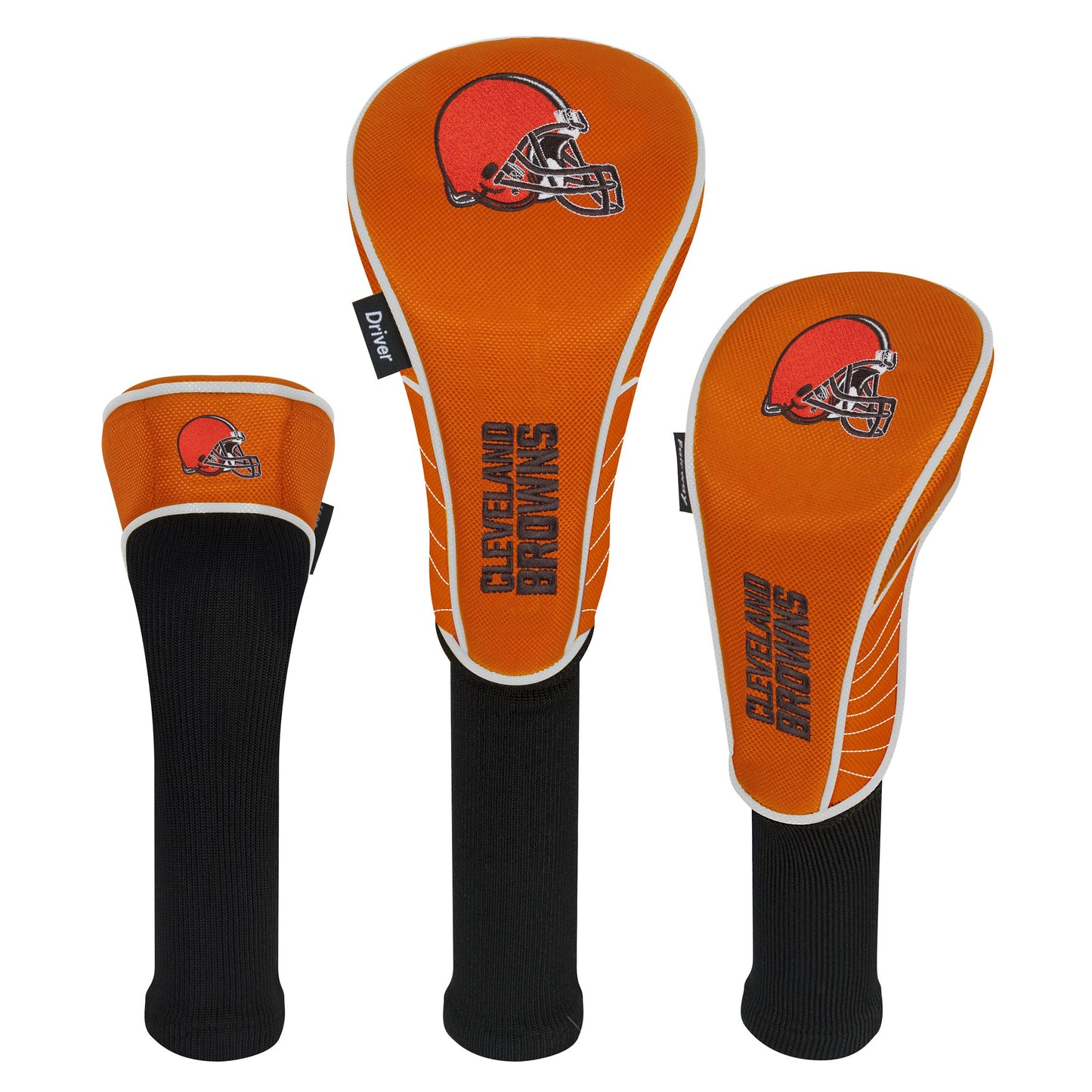 Cleveland Browns Set of Three Headcovers |Team Effort