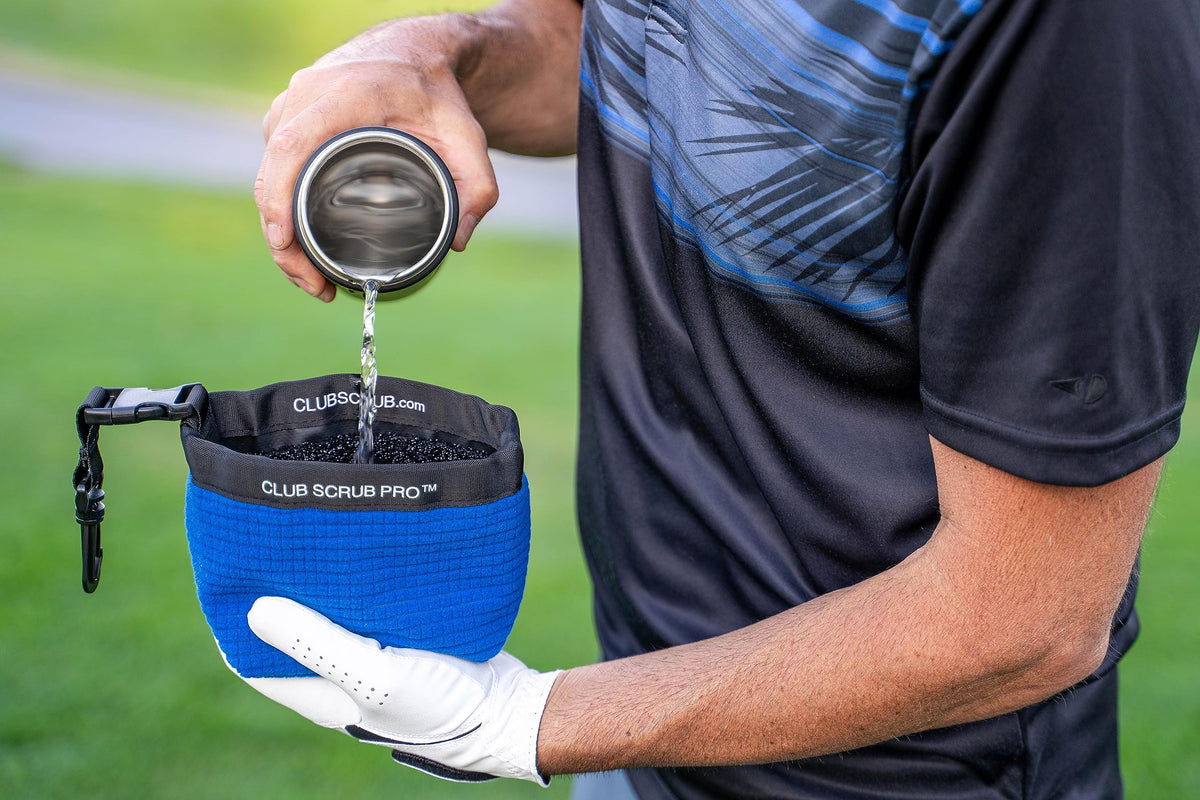 Golf Club and Golf Ball Cleaning Bag