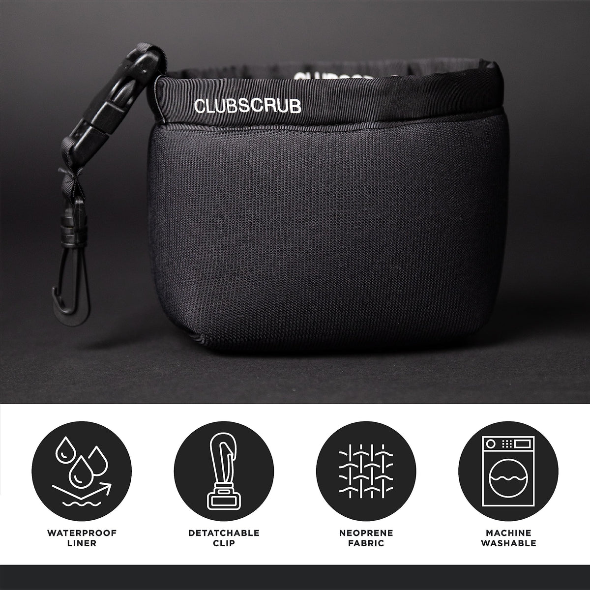 Golf Club and Golf Ball Cleaning Bag