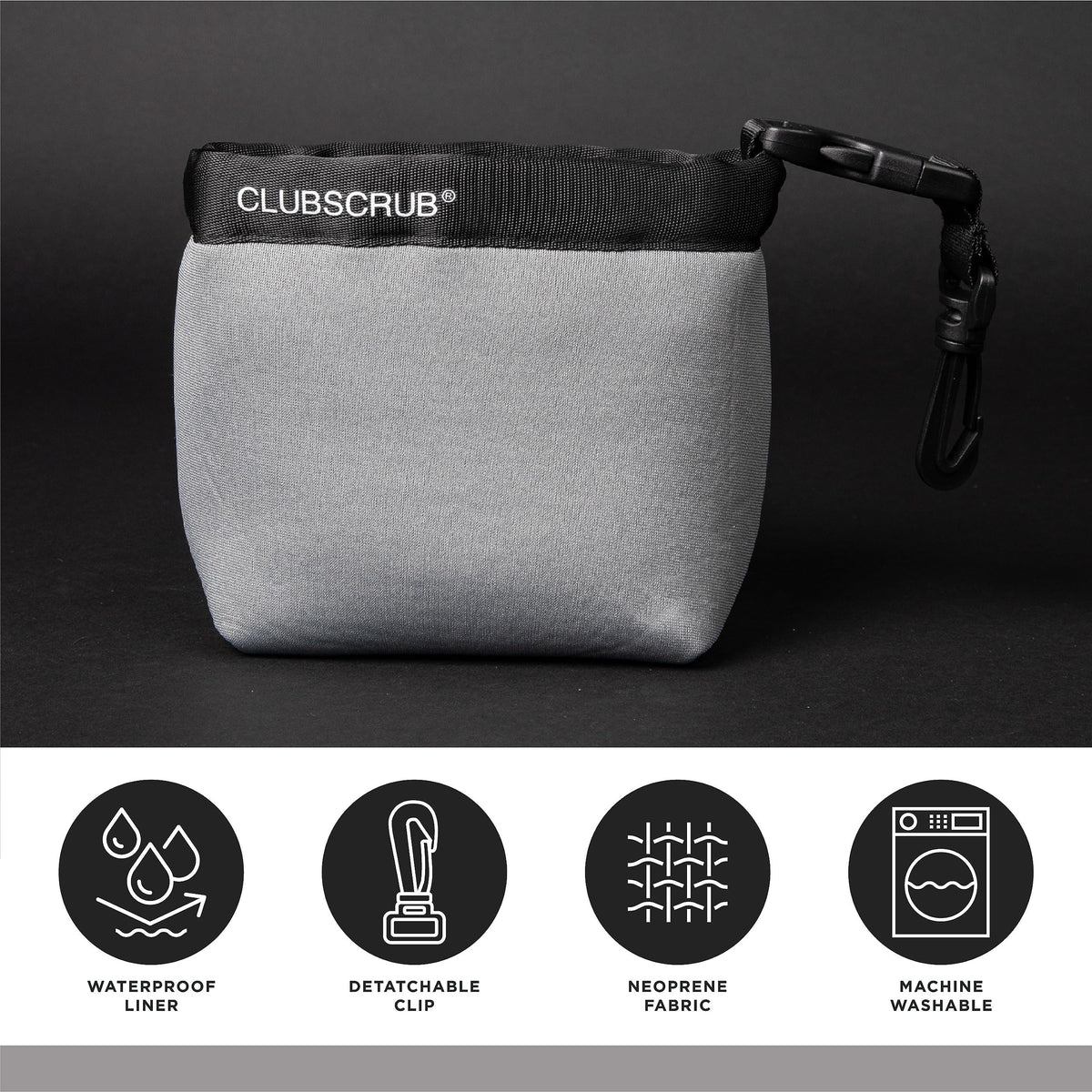 Golf Club and Golf Ball Cleaning Bag