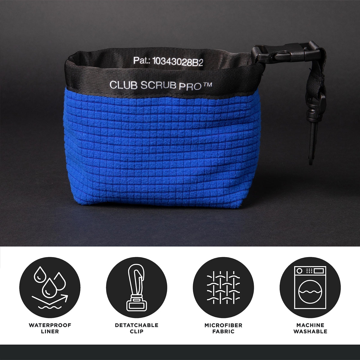 Golf Club and Golf Ball Cleaning Bag