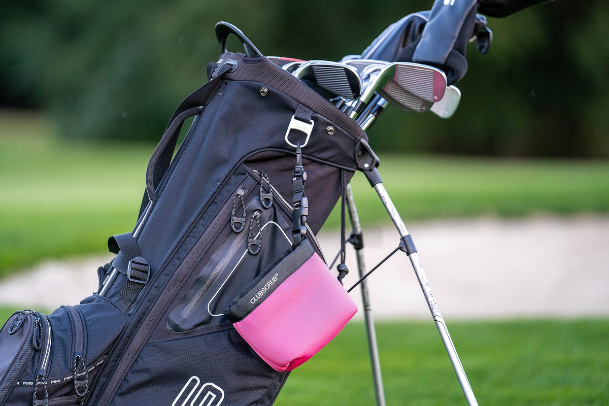 Golf Club and Golf Ball Cleaning Bag