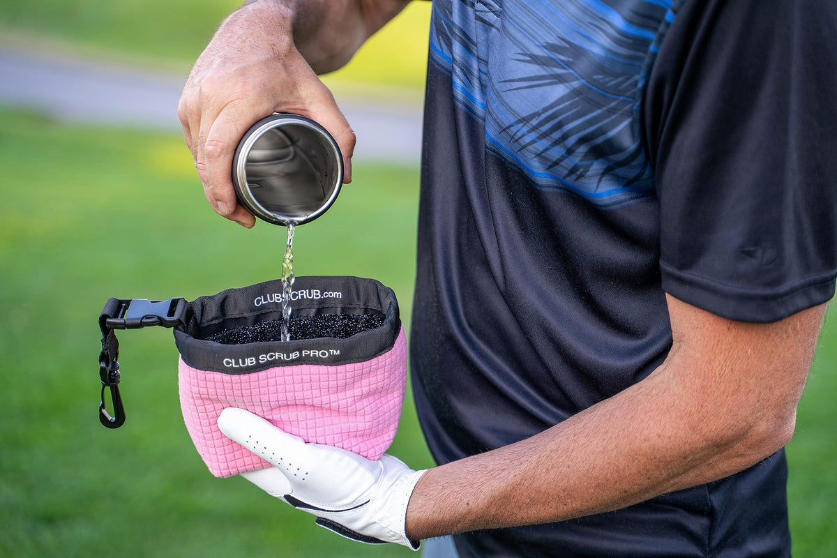 Golf Club and Golf Ball Cleaning Bag
