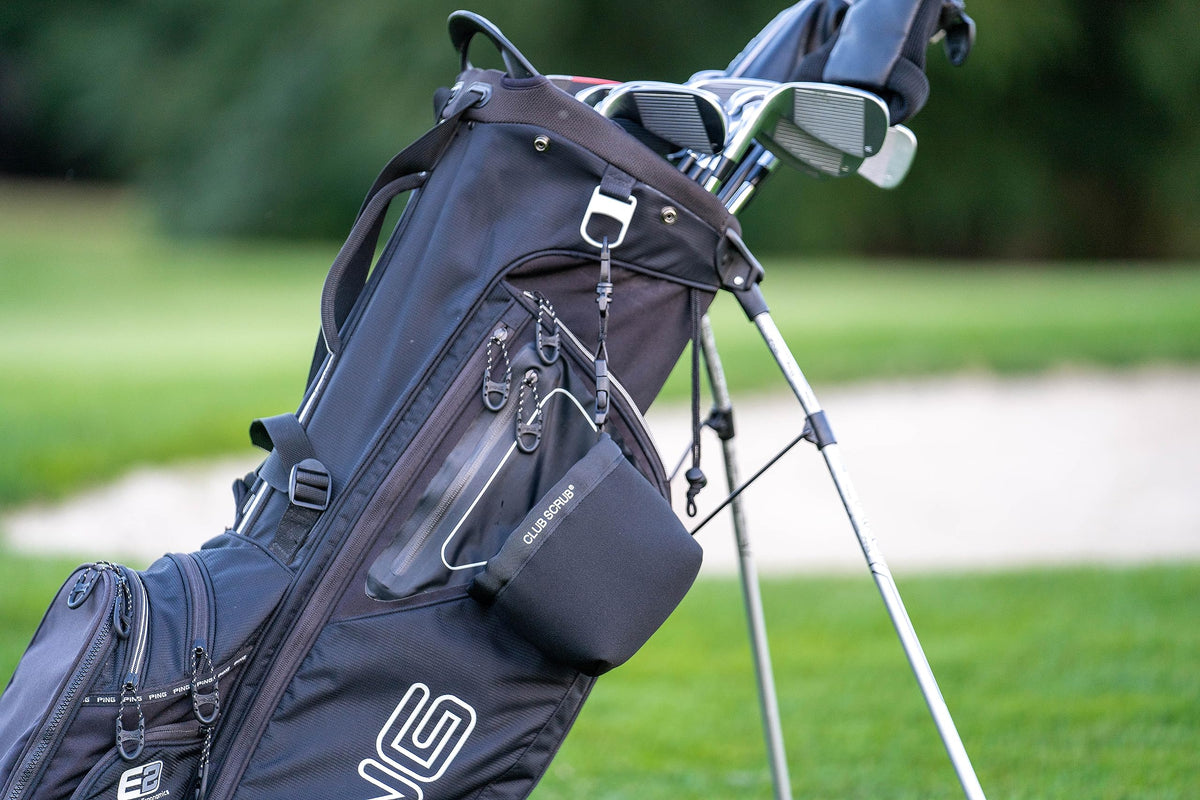 Golf Club and Golf Ball Cleaning Bag