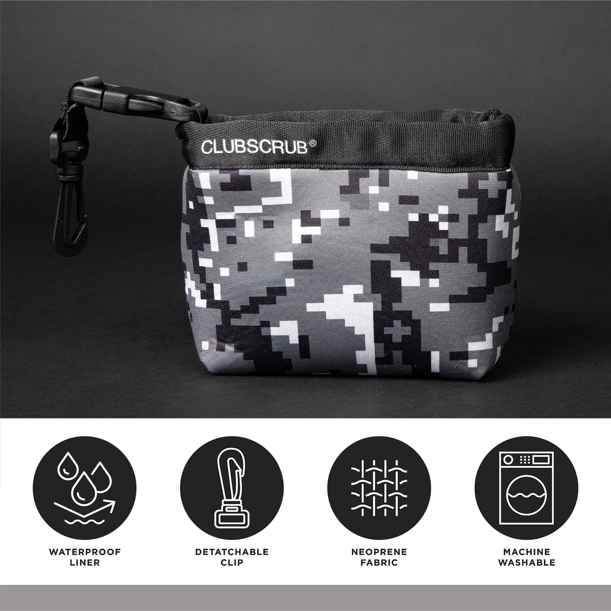 Golf Club and Golf Ball Cleaning Bag