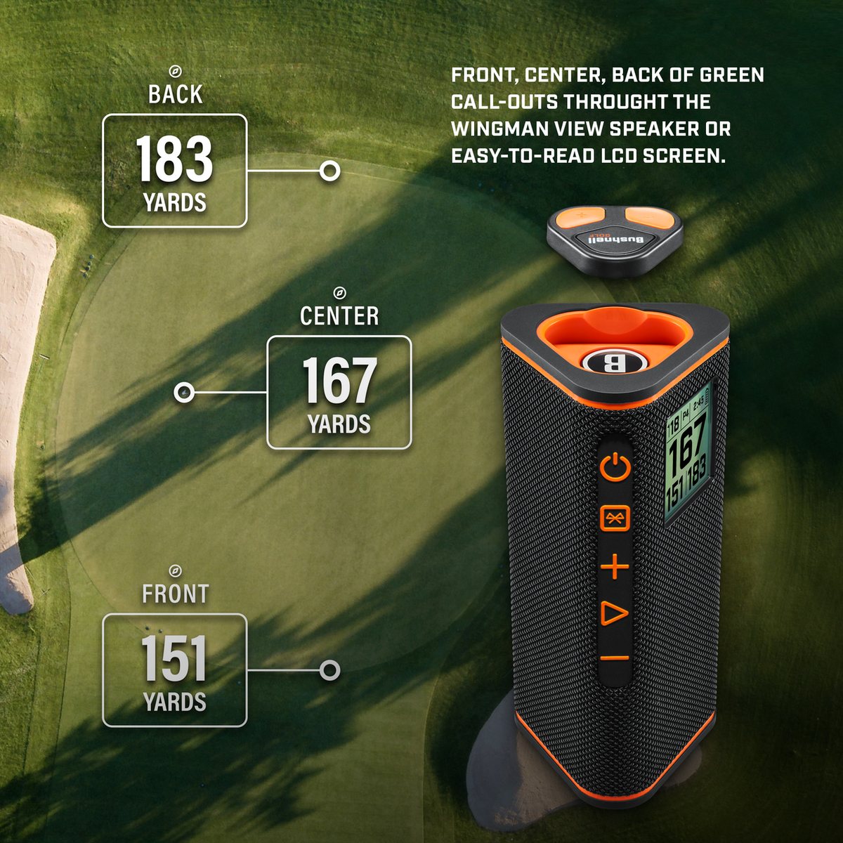Bushnell Golf Wingman View