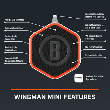 Bushnell Golf Wingman Mini GPS Speaker