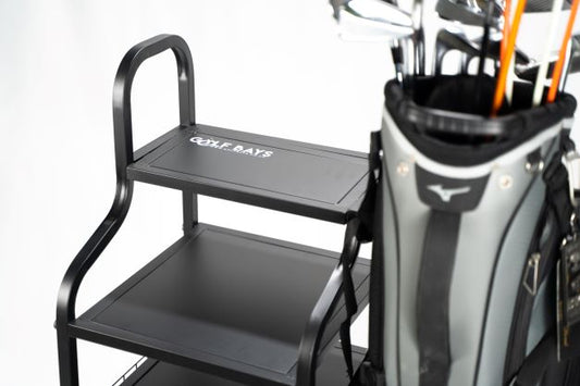 GolfBays Single Bag Display Storage Organizer