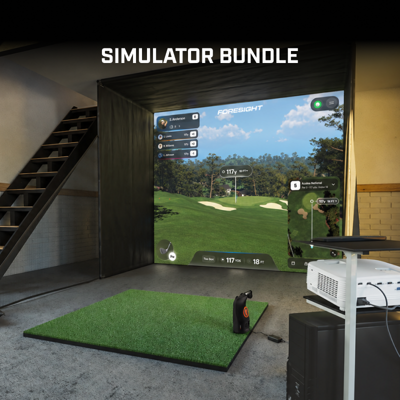 Bushnell Golf Launch Pro i Simulator Bundle