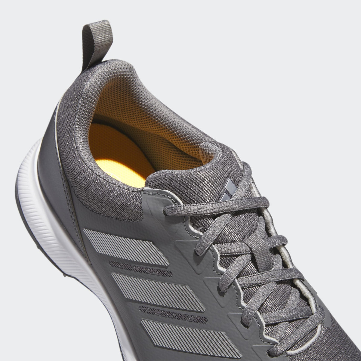 adidas Men's Tech Response Spikeless 3.0 Golf Shoe - Core Black/Footwear White - 9 Wide