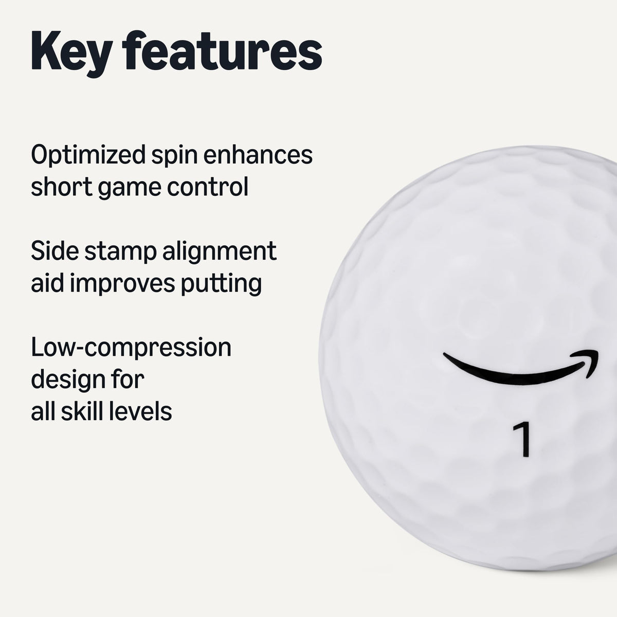 Amazon Basics Core Soft Golf Balls - Amazon