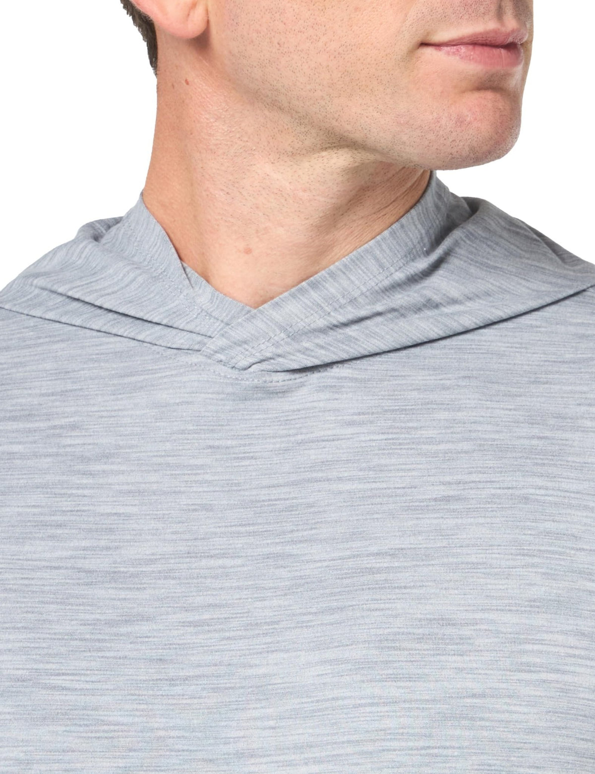 Amazon Essentials Men's Active Quick Dry Tech Stretch Long - Sleeve Hooded Pullover T-Shirt - Amazon