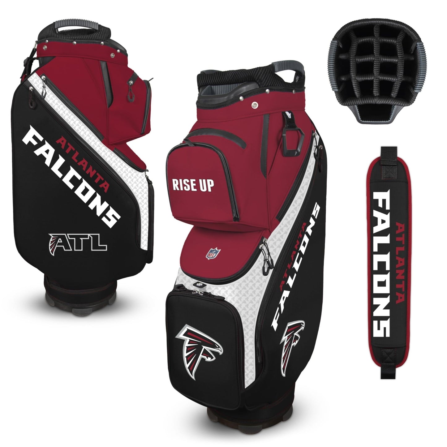 Atlanta Falcons Clubhouse Cooler Cart Bag |Team Effort - Team Effort