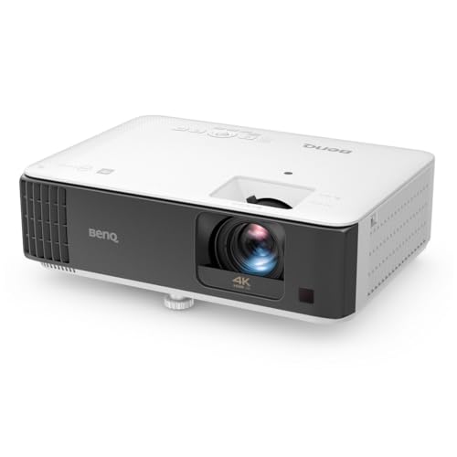 BenQ TK700STi 4K HDR Gaming Projector 4K 60Hz 1080p 240Hz 4.16ms Low Latency I 2D Keystone eARC Golf Simulation - White -