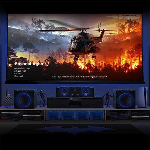 BenQ TK710STi 4K HDR Laser 3200 Lumens Movie and Gaming Short Throw Projector with 4ms Response Time | 240Hz Refresh Rate | HDR10 & HLG - TK710 - 4K Laser 3200 lm 5W Speaker