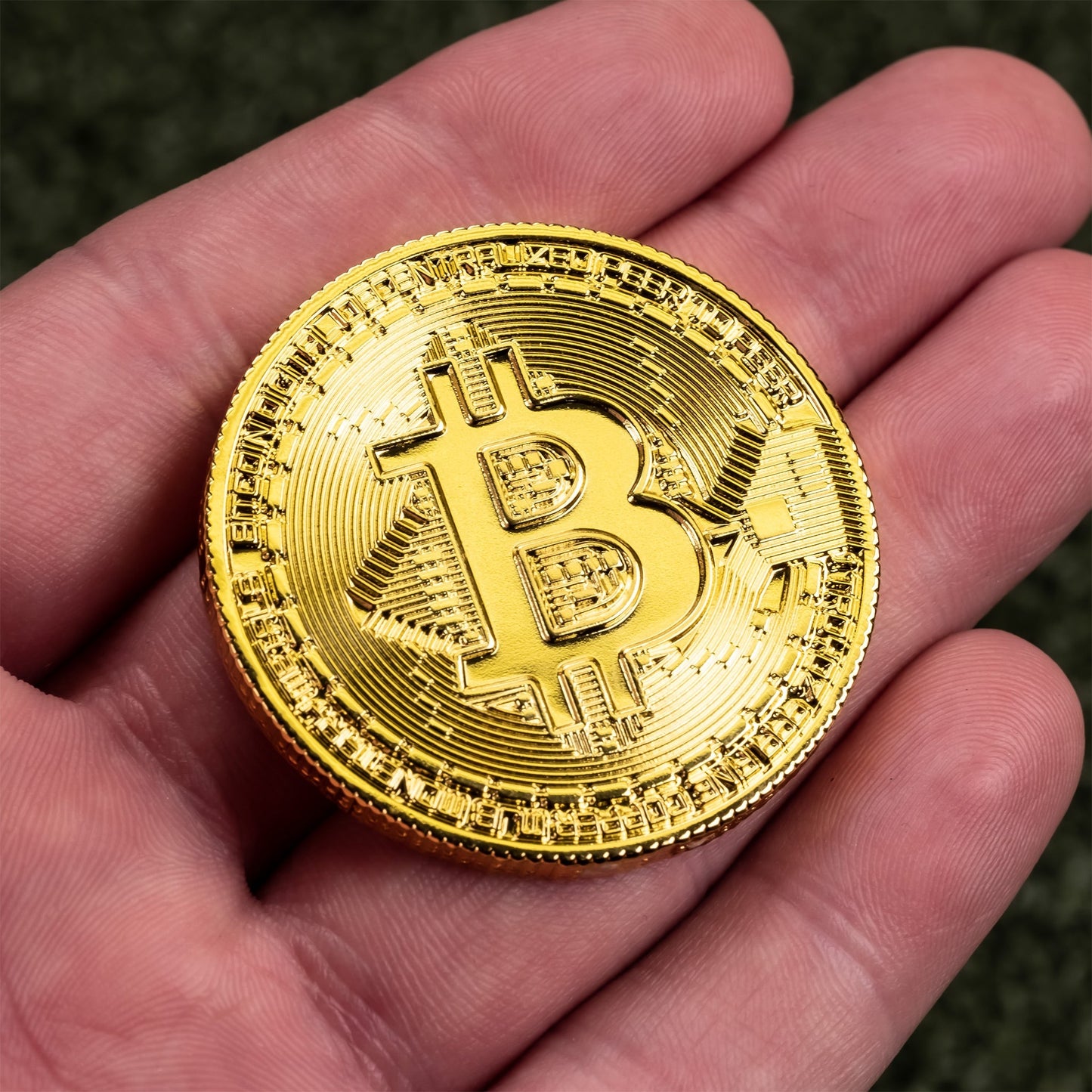 Bitcoin Ball Marker - Pins and Aces