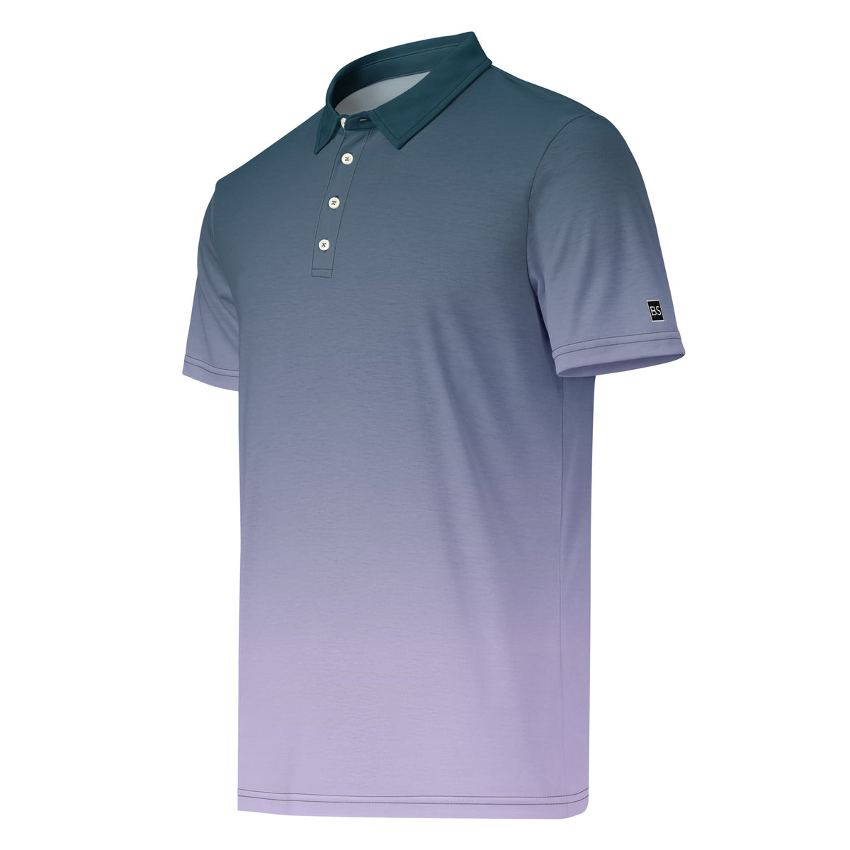 Black Square Golf Midnight Slim Fit Golf Polo - XS -