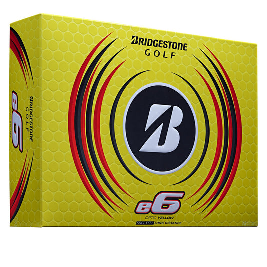 Bridgestone 2023 e6 White Golf Ball - Dozen - e6 Yellow -