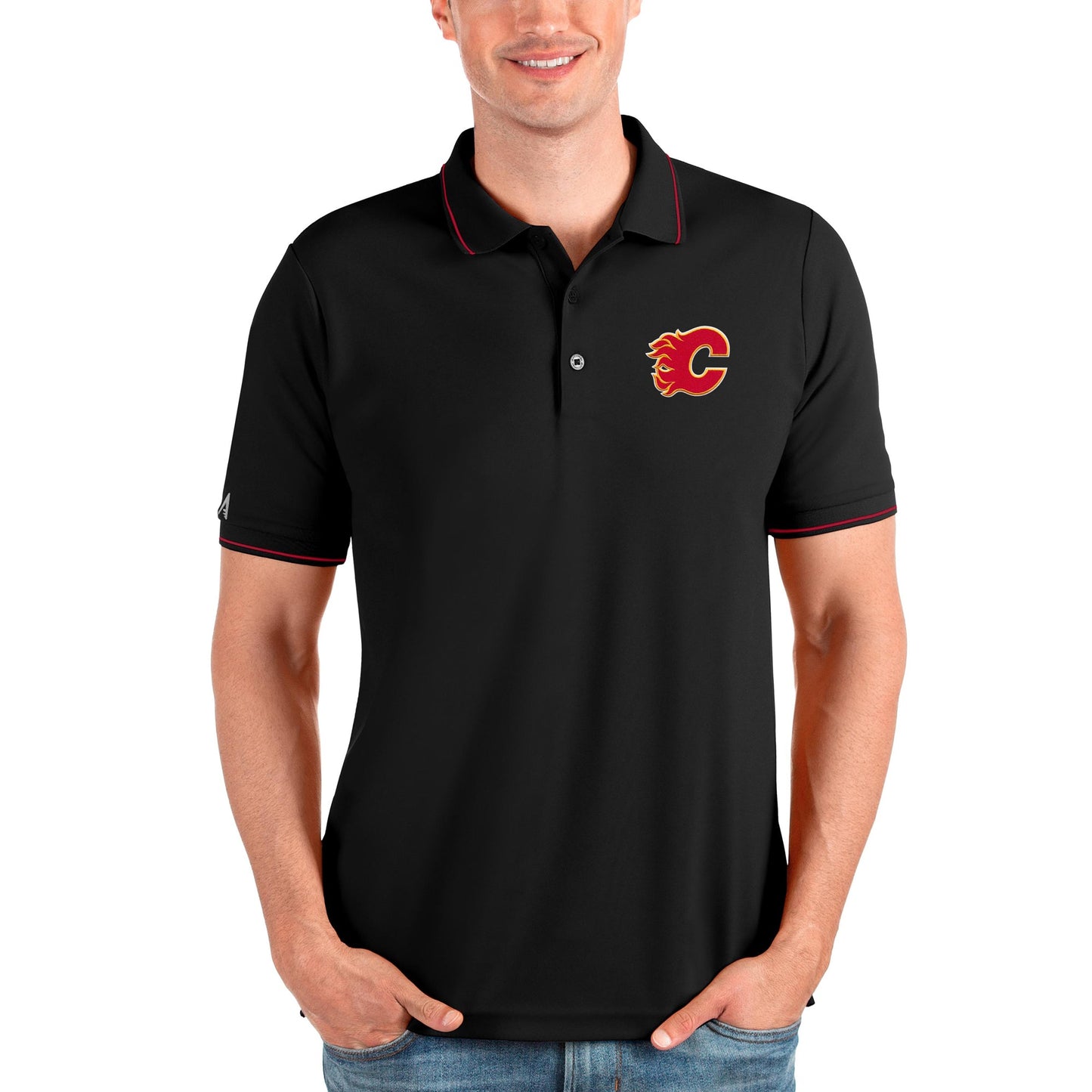 Calgary Flames Golf Shirts and Polos -