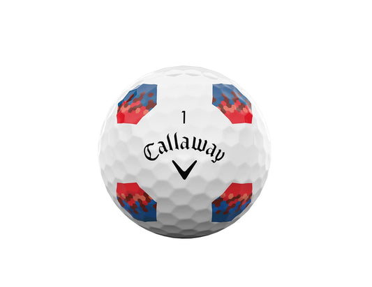 Callaway Golf 2022 Chrome Soft Golf Balls (True Track (Red/Blue) - True Track (Red/Blue) -