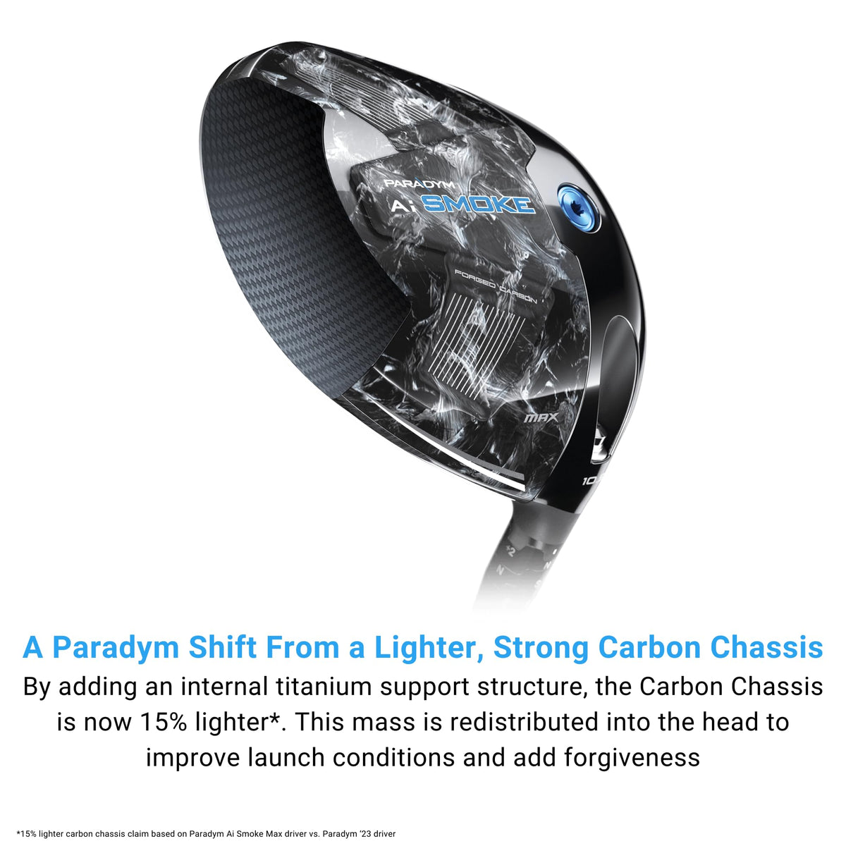 Callaway Golf Paradym AI Smoke Max Driver - 10.5 Degree - Stiff