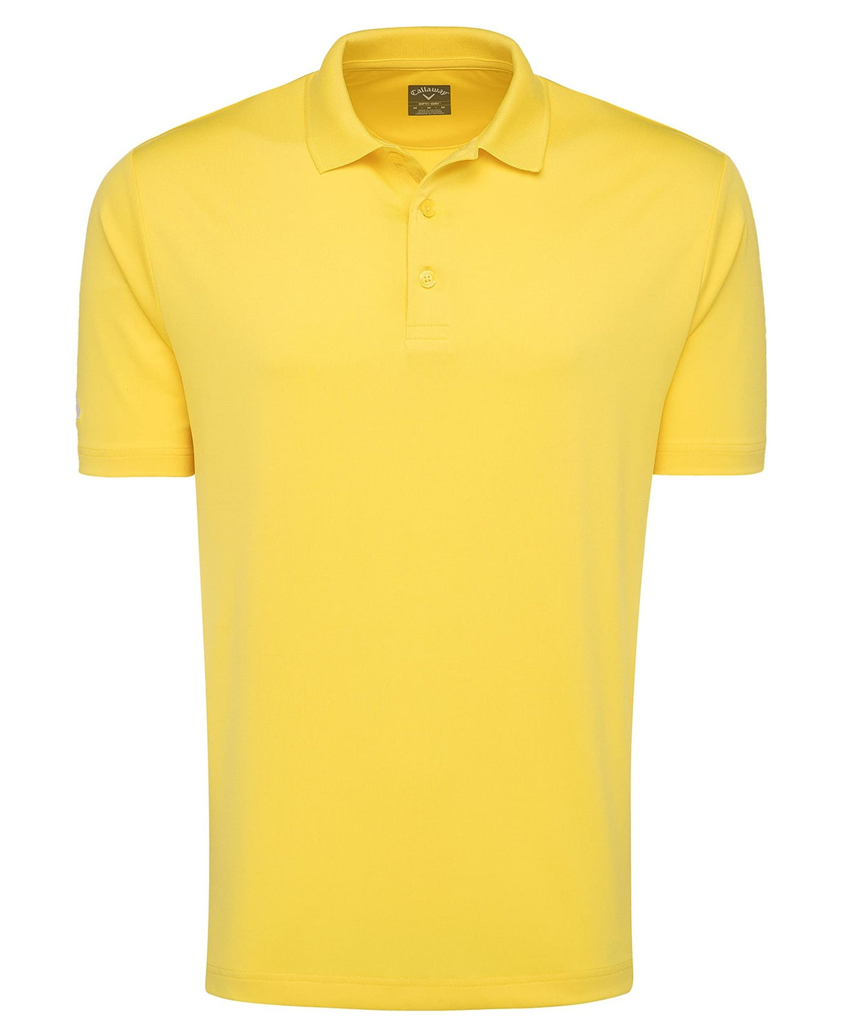 Callaway Mens Solid Opti-dri Short Sleeve Stretch Golf Polo - Callaway