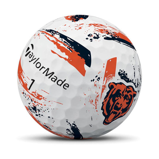 Chicago Bears SpeedSoft Ink Golf Balls - TaylorMade Team
